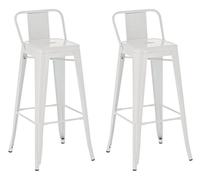 Set 2x taburetes mason 44x43x96 cm