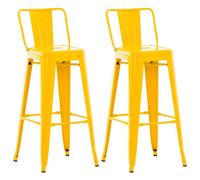 Set 2x taburetes mason 44x43x96 cm