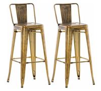 Set 2x taburetes mason 44x43x96 cm