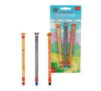 Set 3 Bolígrafos Gel Borrables Verano 2026 - Legami - IndyaEduOcio
