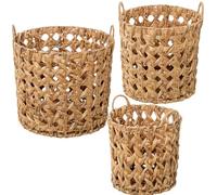SET 3 CESTOS HIERBA DE MAR NATURAL_°39X35+°33X32+°28X29CM