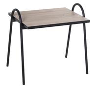 SET 3 MESAS AUX. PATAS NEGRASSOBRE ROBLE_38X48X41CM CADA MESA