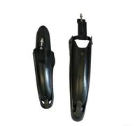 Set 3 Pares para guardabarros MTB Plástico PP Ligero Negro Set | Material PP ligero, , impactos, evita salpicaduras de barro y agua, ideal niños