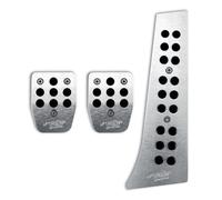 Set 3 Pedales Deportivo en Aluminio ergal Cauchos Negros Antideslizante