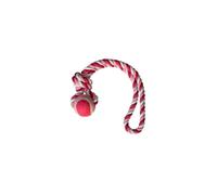 Set 3 pezzi gioco per cani modello Cotonosso 1 Nodo con Pallarosa Small cm 5x33