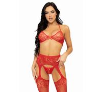 Set 3 Piezas con Bordado ✨ | Leg Avenue