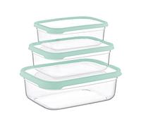 7house Set 3 Recipientes Herméticos para Alimentos, de forma Rectangular 7house
