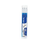 Set 3 refill sfera FRIXIONball CLICKER 1.0mm blu Pilot