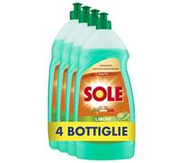 Set 3 SOLE Los platos 1,1L X4 Piezas de detergentes limpieza y lavandería Lemon House