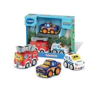 Set 3 Vehículos Interactivos VTech Tut Tut Bolides Serie Pro Trio Luces y Sonidos