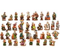 Set 36 figuras de Belén de resina de 7 cm de Paben