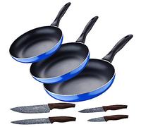 Batería de cocina - SAN IGNACIO PK5817, 34 l, alumino, Azul