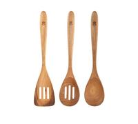 Set 3pcs utensilios de cocina acacia