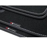 Set 4 Alfombras De Velour Para Coche Premium Para Audi A6 4F 2004-2006