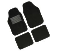 Set 4 Alfombrillas Tapetes Alfombrados Universales para Coche Interior Fondo