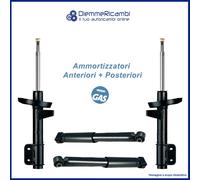 Set 4 Amortiguadores Delanteros + Traseros para Audi A6 97-> ; 05