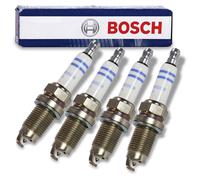 Set 4 Bujías Ignición Bosch para Hyundai i10 1.2 LPG i20