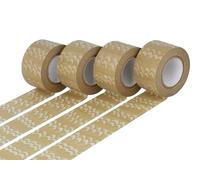 Set 4 cintas adhesivas masking tape washi welle café con leche 30mm.x15m.