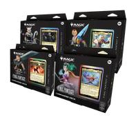 Set 4 deck Commander Final Fantasy Ingles