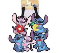 Set 4 Etiquetas de Equipaje Angel & Stitch Disney