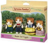 SET 4 Figuras De Bambole Familia Gato Maple Cat Sylvanian Families 5290