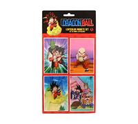 Set 4 IMANES LENTICULARES Personajes Dragon Ball