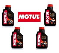 Set 4 Litros Aceite Motor 4 Tiempos MOTUL 7100 10W40 10W 40 100% Sintético Ester