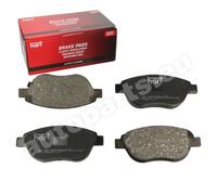 Set 4 Pastillas de Freno Delantero HART para Fiat 500L (351 _,352 _) 1.3