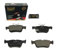 Set 4 Pastillas Freno HART Premium Traseros para Ford Mondeo V Turnier (Cf ) 2.0