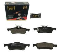 Set 4 Pastillas Freno HART Premium Traseros para Honda Civic Ix Tourer (FK) 1.8