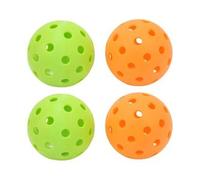 Set 4 pelotas de pickleball con bolsa-red