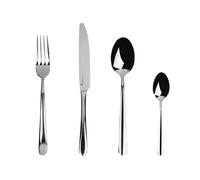 SET 4 PZS CUBERTERÍA ACERO INOX BRILLO FOODIES MP