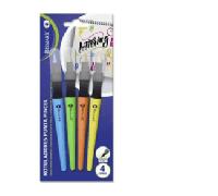 SET 4 ROTULADORES LETTERING PUNTA PINCEL BISMARK 328354 328354