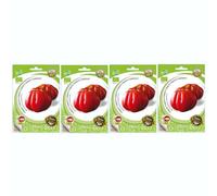 Set 4 Sobres de Semillas de Tomate Corazón de Buey para Cultivar en el Hogar en Primavera y Verano