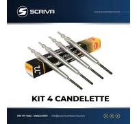 Set 4 Tapones NGK Fiat 1.3 Mjt Punto 500 Panda Mito 97719 Y9001AS