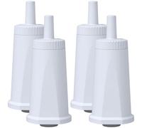 Set 4x Premium Filtro de Agua Compatible con Sage the Oracle Dual Boiler SES995, the Oracle Jet SES985 Cafetera Automática, Máquina de Espresso | 4 Piezas, Filtros, Repuestos, Accesorios