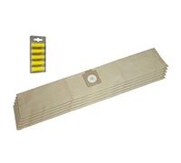 Set 5 Ambientadores + 5 Bolsas de aspiradora para Nilfisk-Alto GD 930, GD930, Panther, GD 930 G Panther, GD 930 S 2 Cubic