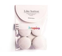 Set 5 botones algodón C20 diam. 25mm.