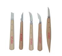 Set 5 Cuchillos Escultor Stubai 5120-05
