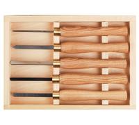 Set 5 Herramientas de Acero Para Torneado PROXXON Micromot 27023 Con Caja Madera