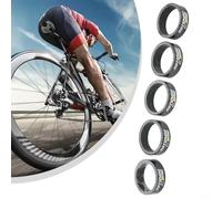 Set 5 Unidades Espaciador Manillar 28.6mm Negro | de carbono real, peso ultraligero, para resistencia, diámetro 28.6mm, ideal MTB y ruta