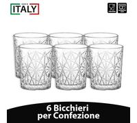 Bormioli Rocco Lounge Juego 6 Vasos, Transparente, 37 cl, 6