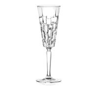 Set 6 Cálices Copa de Flauta Vino Espumoso Etna 19 co Cristal - RCR Italiano