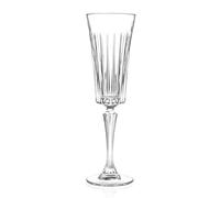 Set 6 Cálices Flute Spumante Timeless 21 ristallo Eco RCR Cristalleria