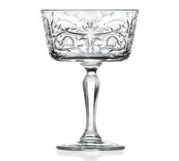 Set 6 Cálices Taza Cóctel Champán Tattoo 27 co Cristal Tallado Rcr