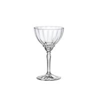 6X Copa Florian De Vidrio Transparente Con Pie Transparente Para Champán 24Cl
