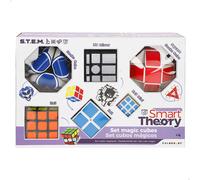 ColorBaby Smart Theory - Set 6 Cubos mágicos, 2 Rompecabezas Snake, 1 Cubo Espejo 3D y 3 clásicos, Juego para niños, Juguete Infantil, Regalo para Toda la Familia (47419)
