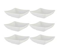 Set 6 cuencos porcelana blanca aperitivo colección VESSIA