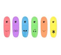 Set 6 Marcadores Mini MOI* Papelería