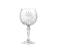 Set 6 Piezas Copa Gin Tonic En Vidrio Cristalino Melodia Rcr cl 65